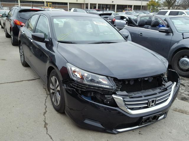 1HGCR2F31EA213624 - 2014 HONDA ACCORD LX BLACK photo 1