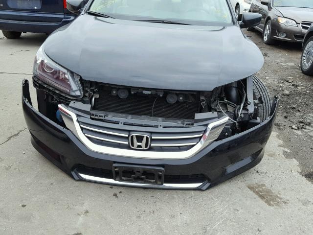 1HGCR2F31EA213624 - 2014 HONDA ACCORD LX BLACK photo 9