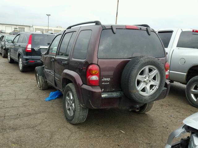 1J4GL58K74W141170 - 2004 JEEP LIBERTY BLACK photo 3