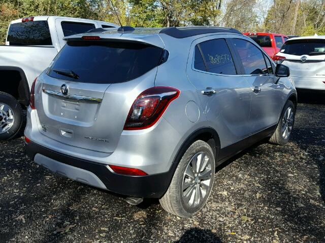 KL4CJASB7HB084410 - 2017 BUICK ENCORE PRE SILVER photo 4
