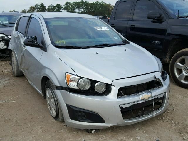 1G1JC6SH6E4191191 - 2014 CHEVROLET SONIC LT SILVER photo 1