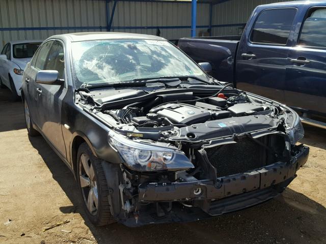 WBANV13528CZ58665 - 2008 BMW 528 XI CHARCOAL photo 1