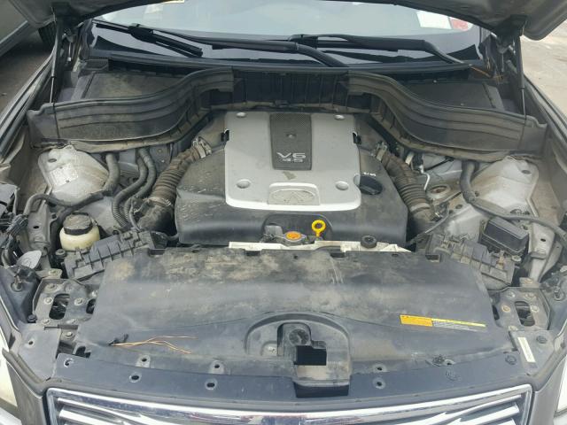 JNKAJ09F48M360240 - 2008 INFINITI EX35 BASE GRAY photo 7