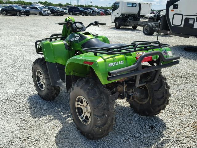 4UF09ATVX9T214114 - 2009 ARCTIC CAT ATV GREEN photo 3