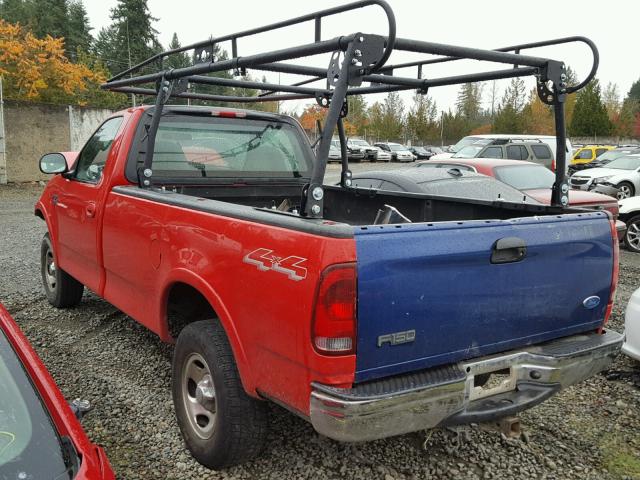 1FTRF18W83NA29287 - 2003 FORD F150 RED photo 3