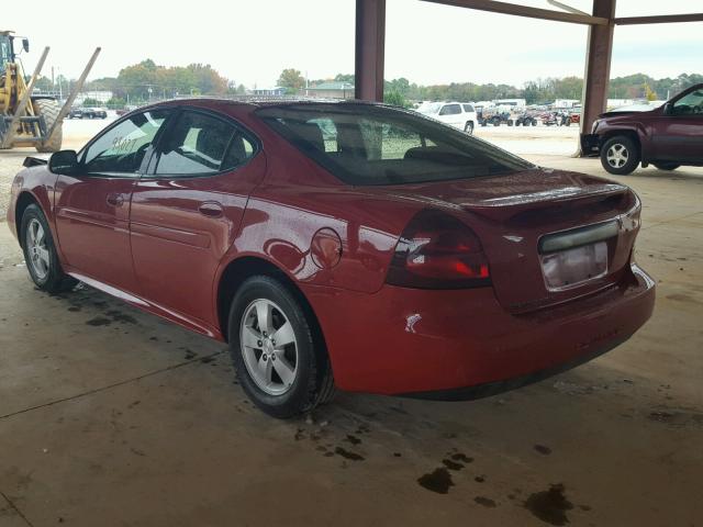 2G2WP552371150278 - 2007 PONTIAC GRAND PRIX Qırmızı foto 3