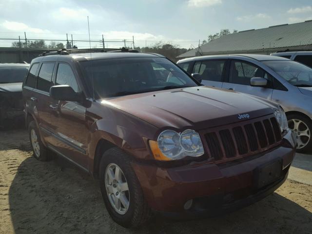 1J8GR48K38C158742 - 2008 JEEP GRAND CHER BURGUNDY photo 1