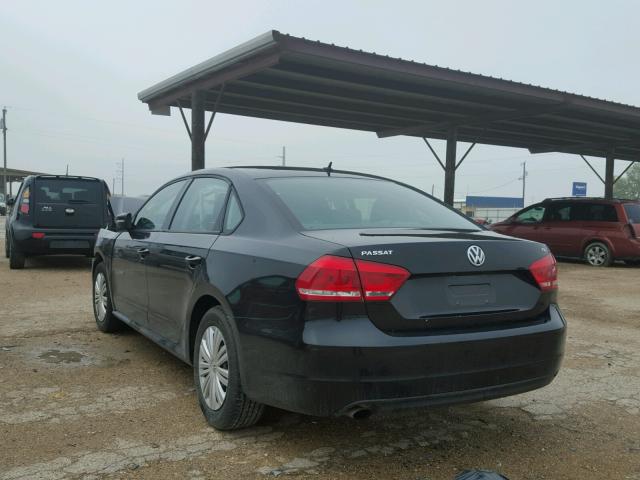 1VWAT7A37FC041095 - 2015 VOLKSWAGEN PASSAT S შავი ფოტო 3