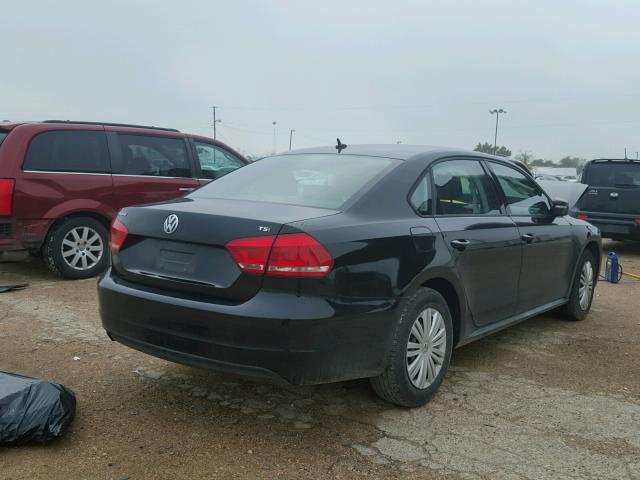 1VWAT7A37FC041095 - 2015 VOLKSWAGEN PASSAT S შავი ფოტო 4