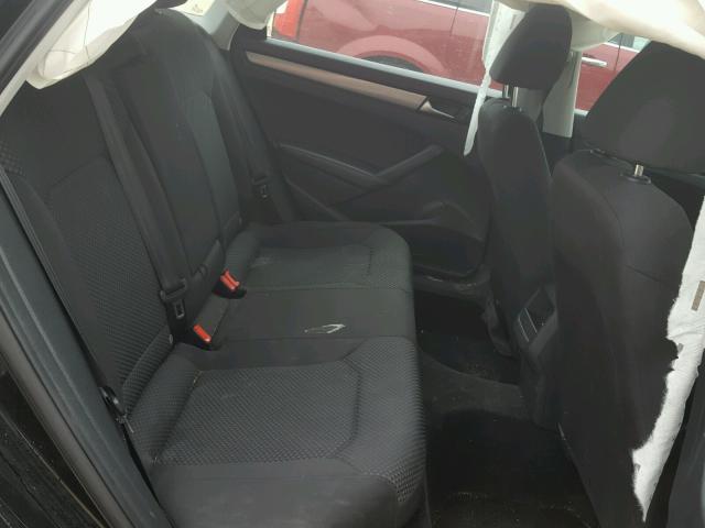 1VWAT7A37FC041095 - 2015 VOLKSWAGEN PASSAT S შავი ფოტო 6
