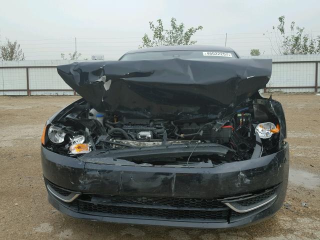 1VWAT7A37FC041095 - 2015 VOLKSWAGEN PASSAT S შავი ფოტო 9