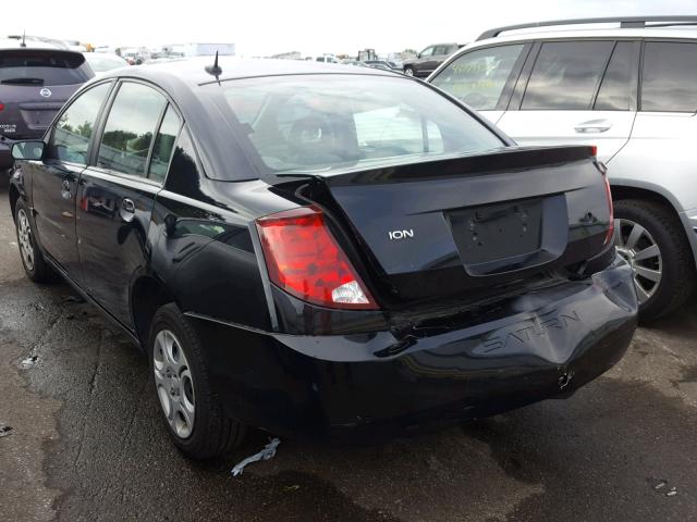 1G8AJ55F66Z173161 - 2006 SATURN ION LEVEL BLACK photo 3