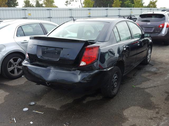 1G8AJ55F66Z173161 - 2006 SATURN ION LEVEL BLACK photo 4