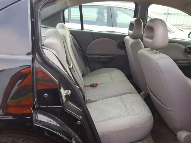 1G8AJ55F66Z173161 - 2006 SATURN ION LEVEL BLACK photo 6