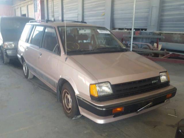 JB3BG39V7KZ057168 - 1989 DODGE COLT VISTA PINK photo 1