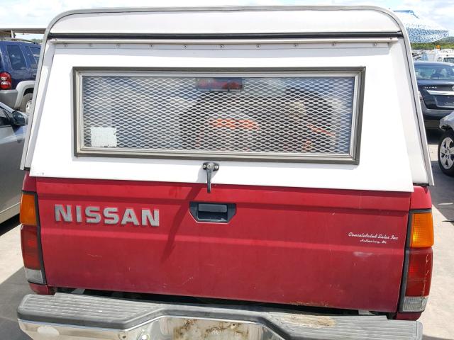 1N6ND11S6JC307038 - 1988 NISSAN D21 SHORT RED photo 6