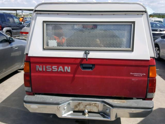 1N6ND11S6JC307038 - 1988 NISSAN D21 SHORT RED photo 9