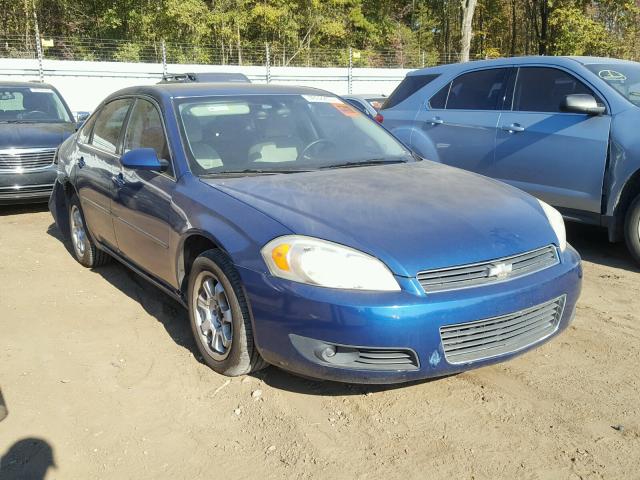 2G1WC581869213507 - 2006 CHEVROLET IMPALA LT BLUE photo 1