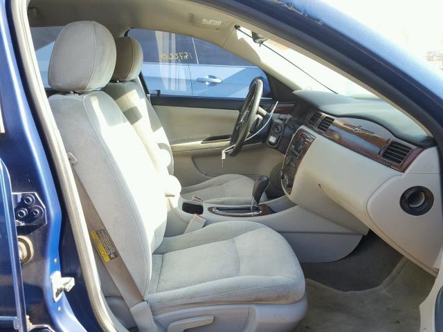 2G1WC581869213507 - 2006 CHEVROLET IMPALA LT BLUE photo 5