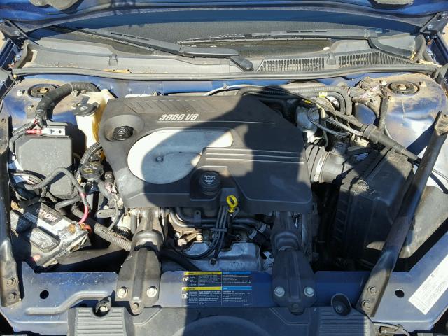 2G1WC581869213507 - 2006 CHEVROLET IMPALA LT BLUE photo 7