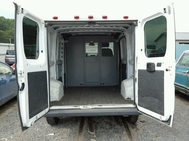 3C6TRVNG8HE522553 - 2017 RAM PROMASTER WHITE photo 6
