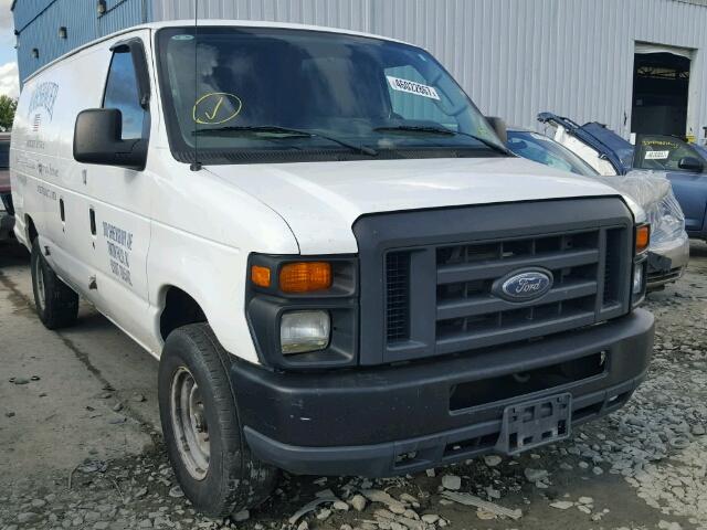 1FTSS3EL0BDA58306 - 2011 FORD ECONOLINE WHITE photo 1