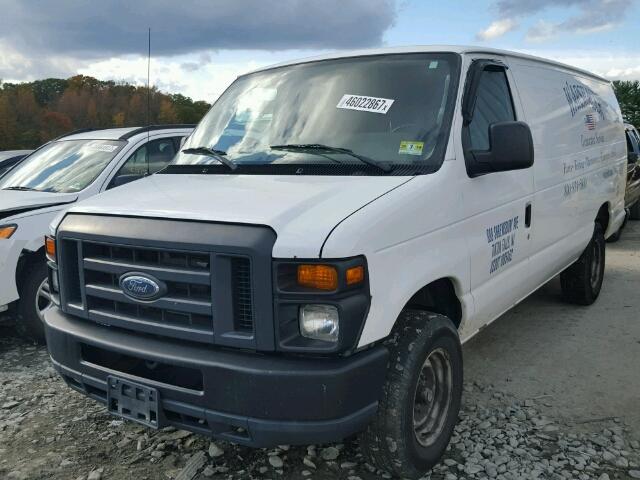 1FTSS3EL0BDA58306 - 2011 FORD ECONOLINE WHITE photo 2