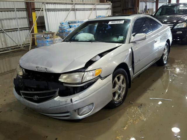 2T1CF28P6YC406195 - 2000 TOYOTA CAMRY SOLA GRAY photo 2