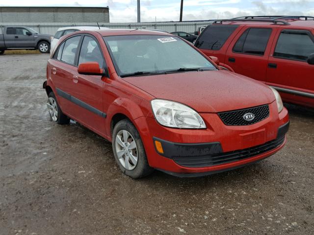 KNADE163986298533 - 2008 KIA RIO 5 SX RED photo 1