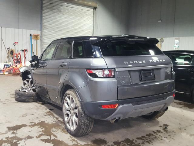 SALVP2BG6FH015726 - 2015 LAND ROVER RANGE ROVE GRAY photo 3