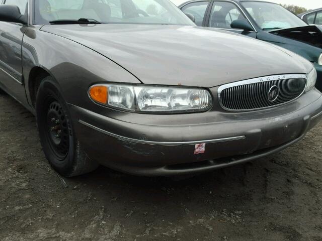 2G4WS52J221130372 - 2002 BUICK CENTURY CU BROWN photo 9