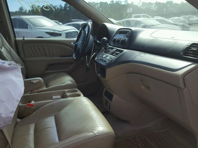 5FNRL38716B447349 - 2006 HONDA ODYSSEY EX GOLD photo 5