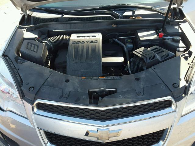 2GNALBEK0C1170828 - 2012 CHEVROLET EQUINOX LS SILVER photo 7