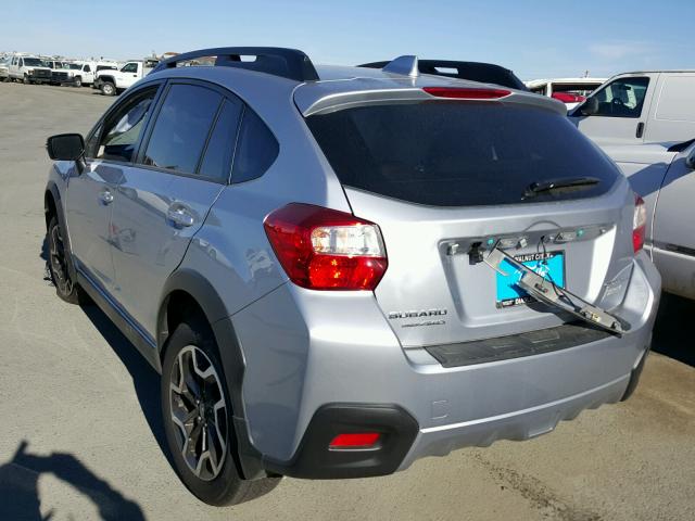 JF2GPANC5HH228867 - 2017 SUBARU CROSSTREK GRAY photo 3