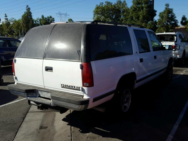 1GNGC26N8SJ339176 - 1995 CHEVROLET SUBURBAN WHITE photo 4
