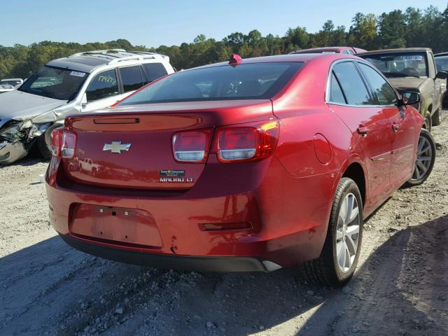 1G11G5SX8DF222949 - 2013 CHEVROLET MALIBU 3LT BURGUNDY photo 4