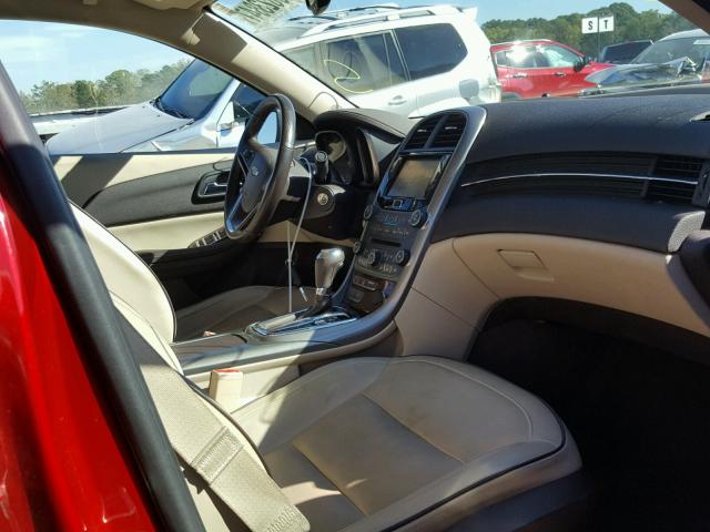 1G11G5SX8DF222949 - 2013 CHEVROLET MALIBU 3LT 勃艮第红 照片 5