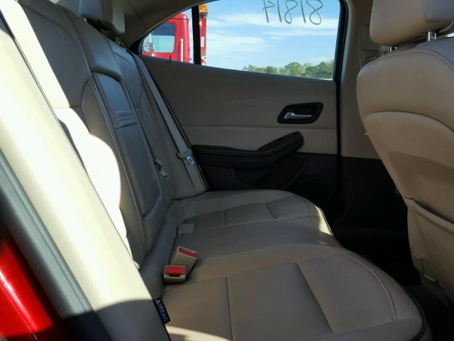 1G11G5SX8DF222949 - 2013 CHEVROLET MALIBU 3LT 勃艮第红 照片 6