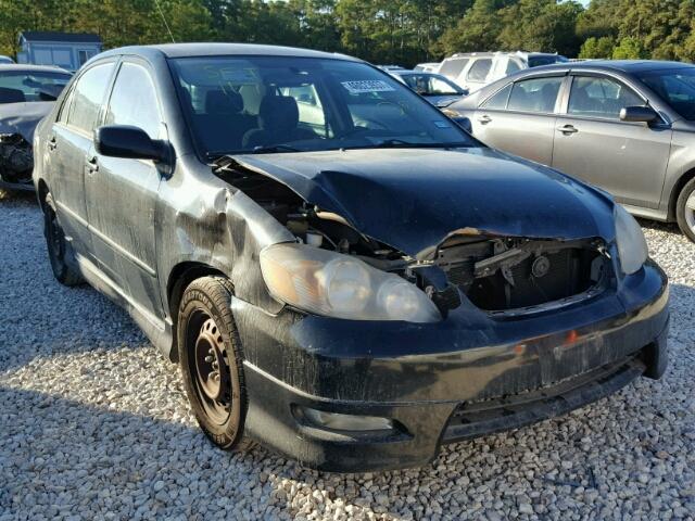 1NXBR32E08Z022010 - 2008 TOYOTA COROLLA CE BLACK photo 1