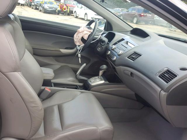 2HGFG1B98BH508899 - 2011 HONDA CIVIC EXL 黑色 照片 5