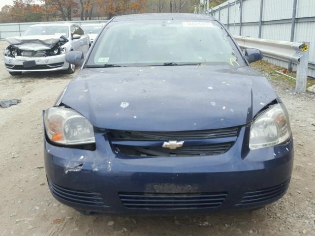 1G1AD5F5XA7114758 - 2010 CHEVROLET COBALT BLUE photo 9