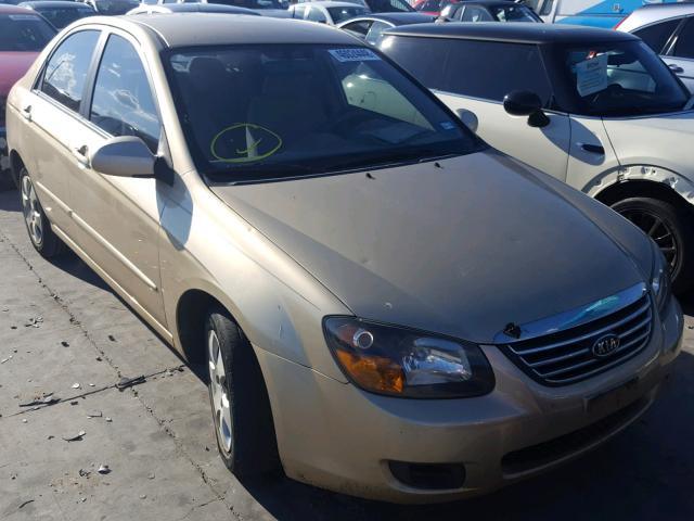 KNAFE221595636696 - 2009 KIA SPECTRA EX GOLD photo 1