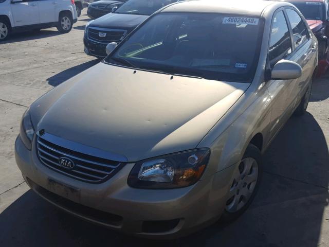 KNAFE221595636696 - 2009 KIA SPECTRA EX GOLD photo 2