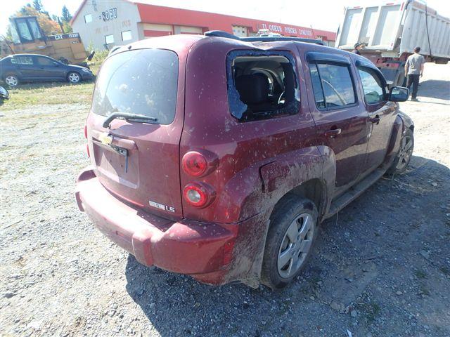 3GNCA13B99S553806 - 2009 CHEVROLET HHR LS Rojo foto 4