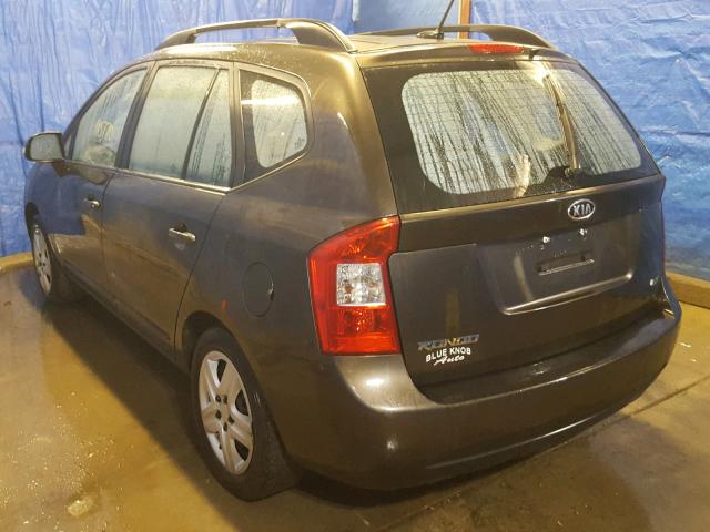 KNAHG8C95A7300372 - 2010 KIA RONDO LX GRAY photo 3