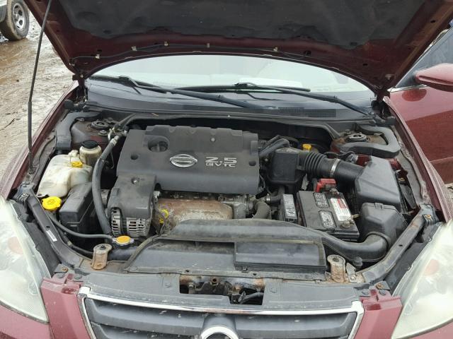 1N4AL11D52C144749 - 2002 NISSAN ALTIMA BAS MAROON photo 7