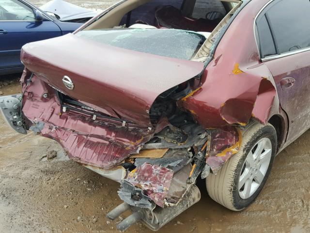 1N4AL11D52C144749 - 2002 NISSAN ALTIMA BAS MAROON photo 9