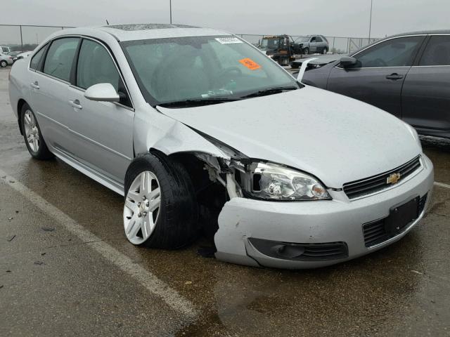 2G1WG5EK9B1117038 - 2011 CHEVROLET IMPALA LT SILVER photo 1