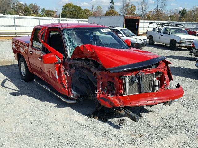 1GCHTCFE1B8124359 - 2011 CHEVROLET COLORADO L RED photo 1