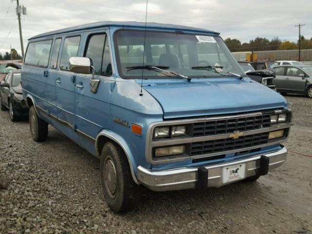 1GAGG39K1SF138252 - 1995 CHEVROLET G30 G30 BLUE photo 1